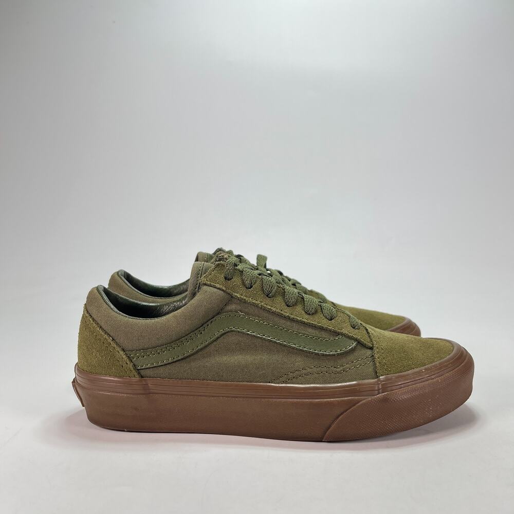 Vans Old Skool Winter Moss Gum Low Top Skateboarding Shoes 751505 Women's Sz 5.5
